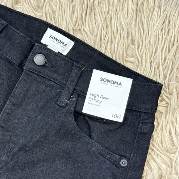 Sonoma high rise skinny jeans size 10 - Picture 2 of 3